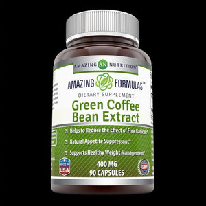 Amazing Formulas Green Coffee Bean Extract 400 Mg 90 Capsules