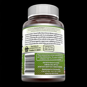 Amazing Formulas Green Coffee Bean Extract 400 Mg 90 Capsules