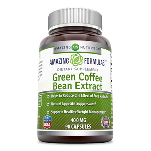 Amazing Formulas Green Coffee Bean Extract 400 Mg 90 Capsules