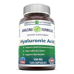 Amazing Formulas Hyaluronic Acid 100 mg 120 Capsules