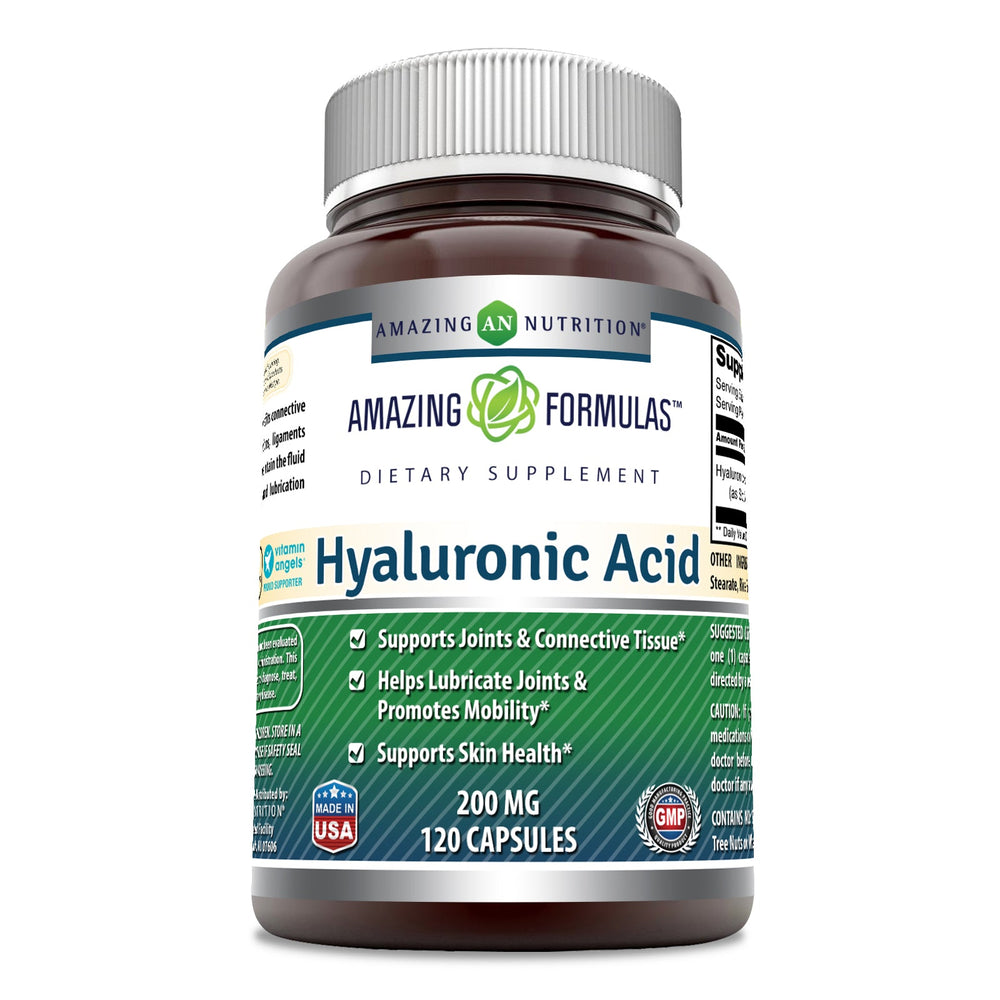 Amazing Formulas Hyaluronic Acid 200 mg 120 Capsules