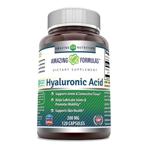 Amazing Formulas Hyaluronic Acid 200 mg 120 Capsules