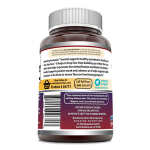 Amazing Formulas Inositol 500 mg 100 Capsules