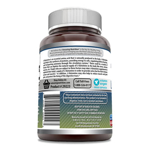 Amazing Formulas L Glutamine 500 Mg 120 Capsules