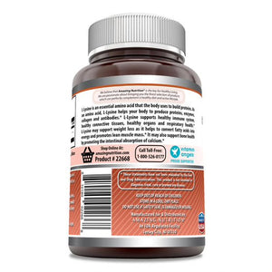 Amazing Formulas L-Lysine 500mg 250 Caspules