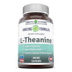 Amazing Formulas L Theanine 200 Mg 120 Capsules
