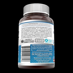 
                
                    Load image into Gallery viewer, Amazing Formulas L Tryptophan 500 Mg 60 capsules
                
            