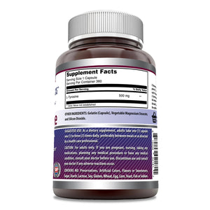 Amazing Formulas L-Tyrosine - 500 Mg, 360 Capsules