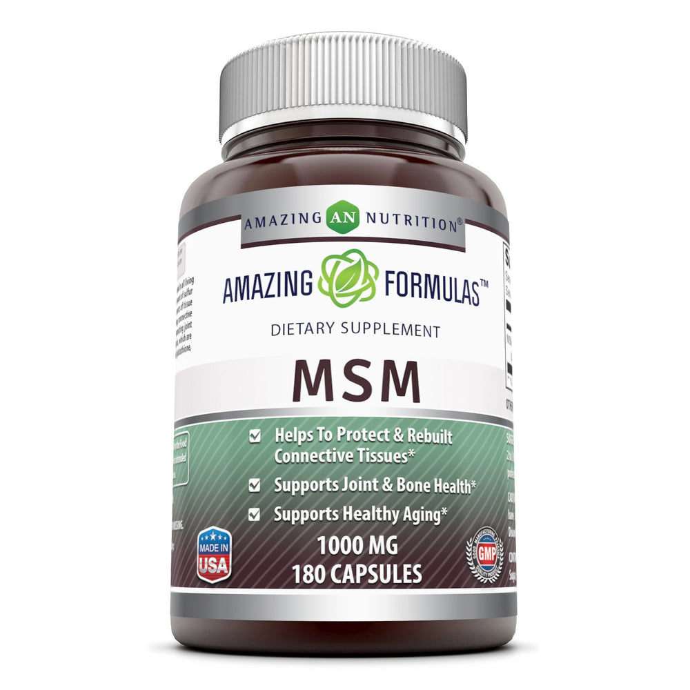 Amazing Formulas MSM 1000 Mg 180 Capsules