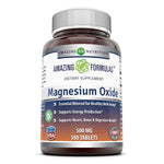 Amazing Formulas Magnesium Oxide 500 Mg 180 Tablets
