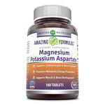 Amazing Formulas Magnesium Potassium Aspartate 180 Tablets