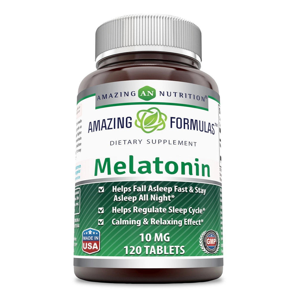 Amazing Formulas Melatonin 10 Mg 120 Tablets