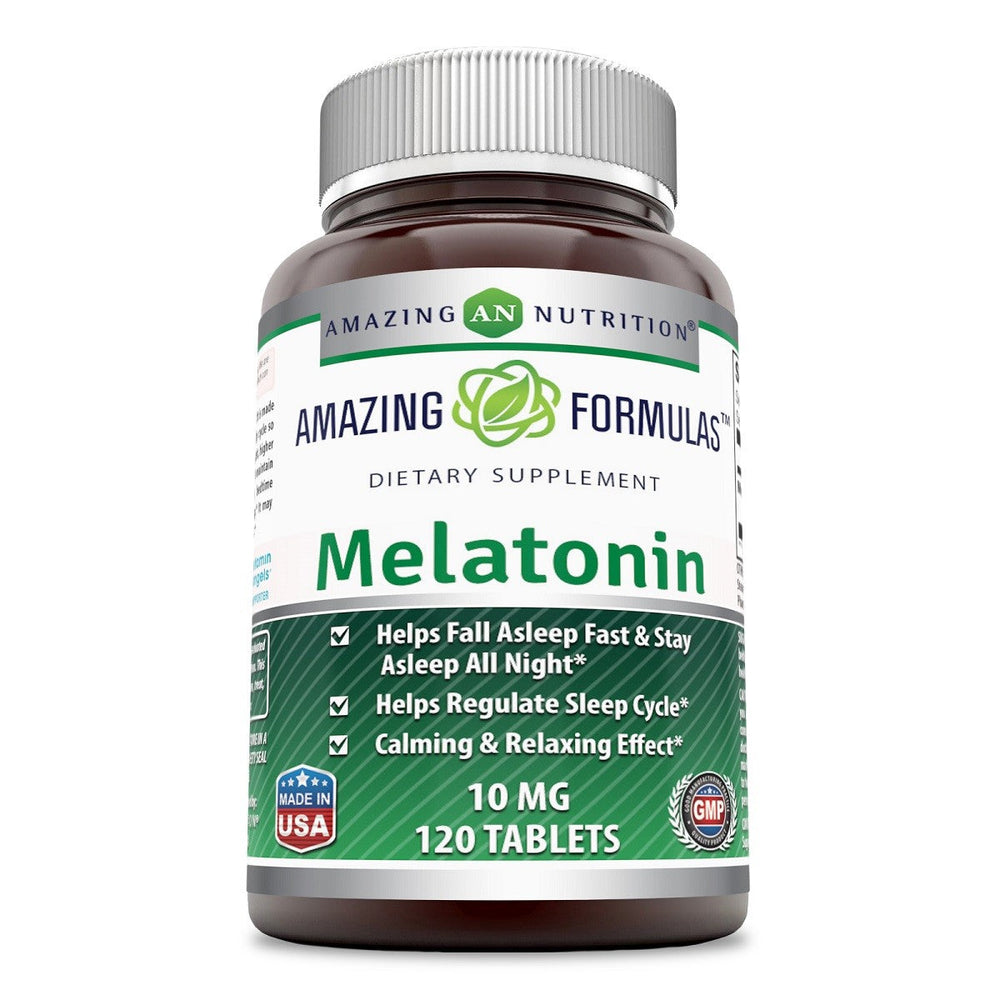 Amazing Formulas Melatonin 10 Mg 120 Tablets