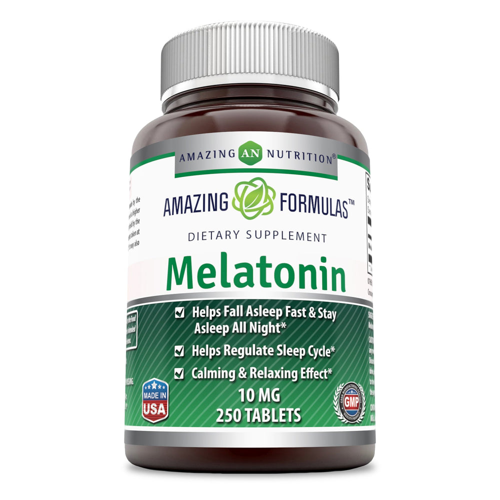 
                
                    Load image into Gallery viewer, Amazing Formulas Melatonin 10 Mg 250 Tablets
                
            