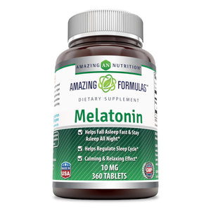 Amazing Formulas Melatonin 10 Mg 360 Tablets