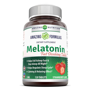 Amazing Formulas Melatonin 5 Mg 120 Tablets