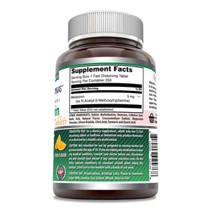 Amazing Formulas Melatonin Quick Dissolve-5 Mg (250 Tablets, Citrus)