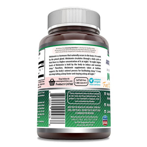 Amazing Formulas Melatonin Quick Dissolve-5 Mg (250 Tablets, Citrus)