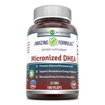 Amazing Formulas Micronized DHEA 25mg 180 Capsules