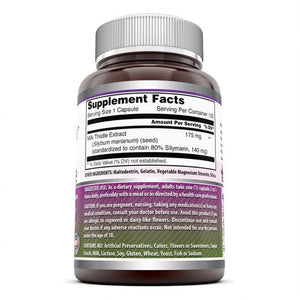 Amazing Formulas Milk Thistle 175 Mg 120 Capsules