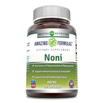 Amazing Formulas Noni - 400mg Capsules - 120 Capsules Per Bottle