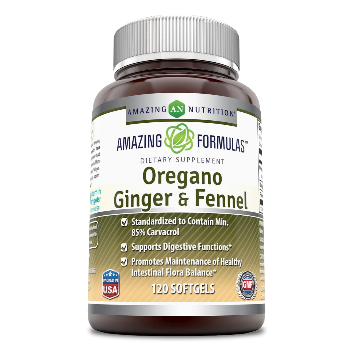Amazing Formulas Oregano Ginger Fennel 120 Softgels – Amazing Muscle