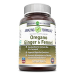 Amazing Formulas Oregano Ginger Fennel 120 Softgels