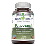 Amazing Formulas Policosanol 10 Mg 120 Softgels