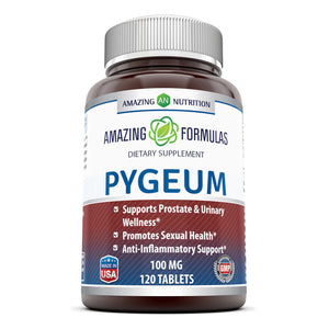 Amazing Formulas Pygeum 100 Mg 120 Capsules - Amazing Nutrition