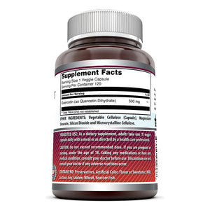Amazing Formulas Quercetin 500 Mg 120 Veggie Capsules