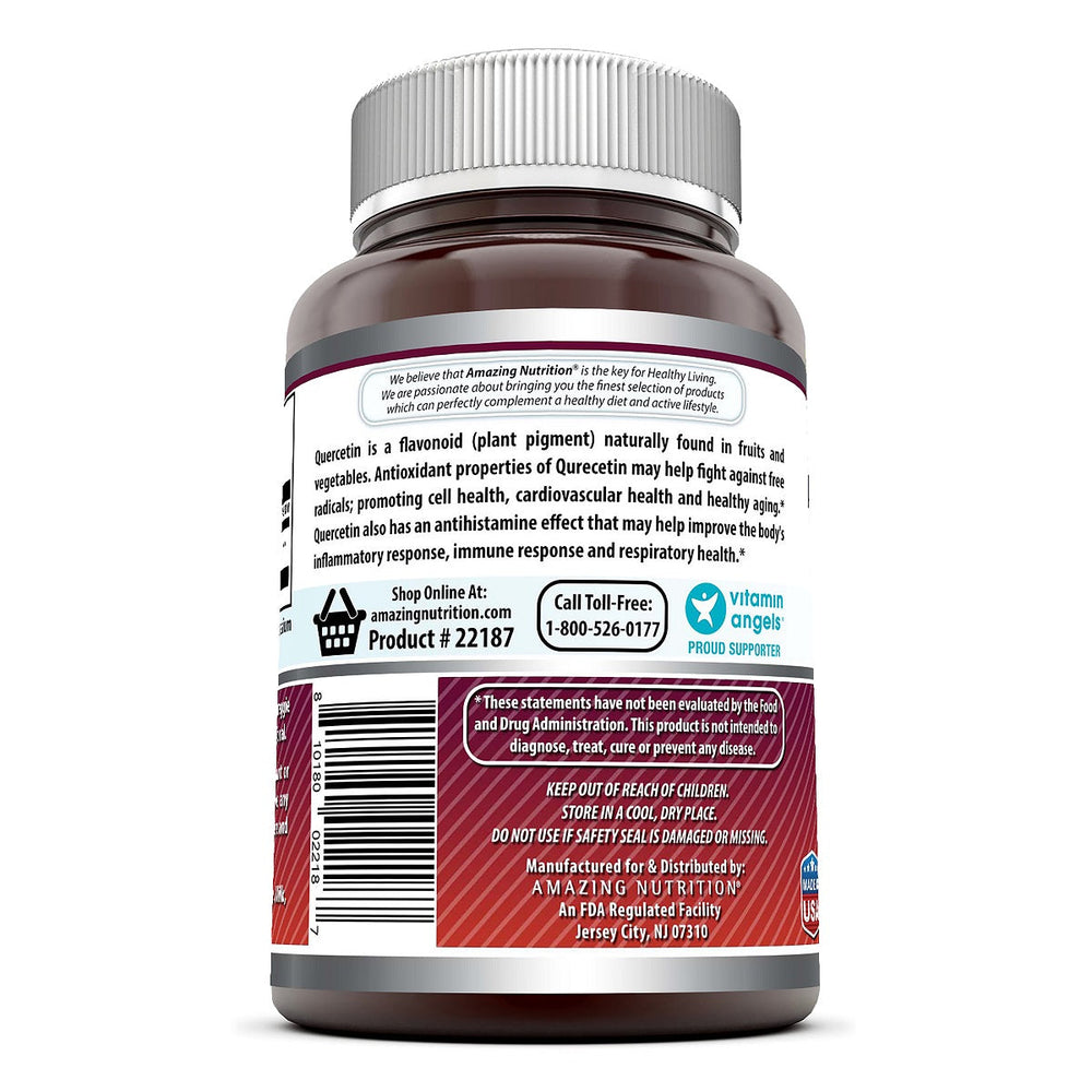 
                
                    Load image into Gallery viewer, Amazing Formulas Quercetin 500 Mg 120 Veggie Capsules
                
            