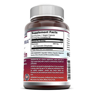Amazing Formulas Quercetin 500 Mg 60 Vegetarian Capsules