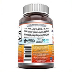 Amazing Formulas Quercetin Berberine 90 Veggie Capsules