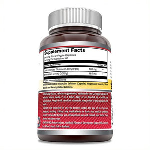Amazing Formulas Quercetin 800 Mg with Bromelain 165 Mg 120 Veggie capsules