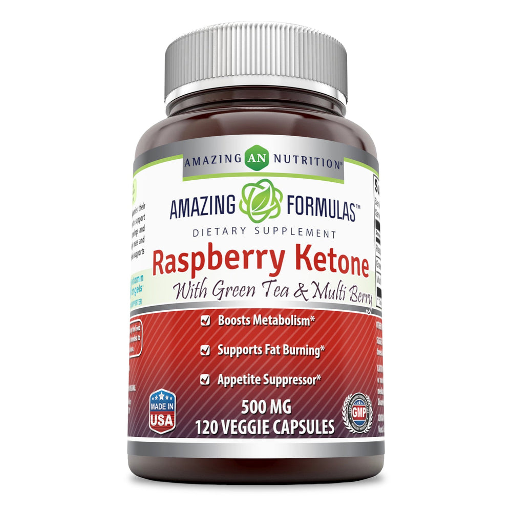 Amazing Formulas Raspberry Ketone 500 Mg 120 Vcaps