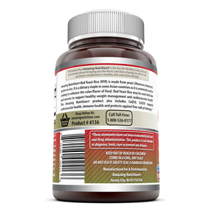 
                
                    Load image into Gallery viewer, Amazing Formulas Red Yeast Rice 600 Mg Plus Co Q-10 50 Mg 120 Vegetarian Capsules
                
            