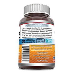 Amazing Formulas Riboflavin Dietary Supplement 400 Milligrams 240 Capsules