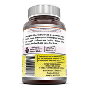 Amazing Formulas Serrapeptase 40, 000 Units - 90 Capsules