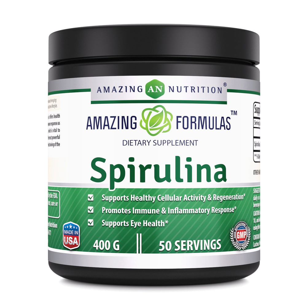Amazing Formulas Spirulina 400 G 50 Servings