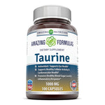 Amazing Formulas Taurine 1000mg 100 Capsules