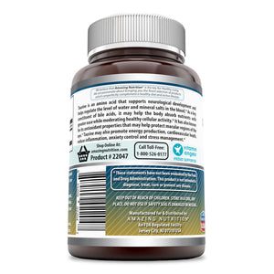 Amazing Formulas Taurine 1000 Mg 200 Capsules
