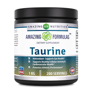 Amazing Formulas Taurine Powder 1 Kg 200 Servings