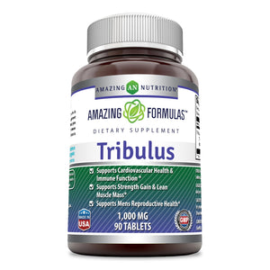 Amazing Formulas Tribulus Terrestris Extract 1000 MG 90 Tablets