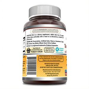 Amazing Formulas Turmeric Curcumin & Ginger with BioPerine-1500 Mg Per Serving 180 Veggie Capsules