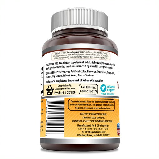 Amazing Formulas Turmeric Curcumin With Bioperine 1500 Mg 90 Veggie Capsules