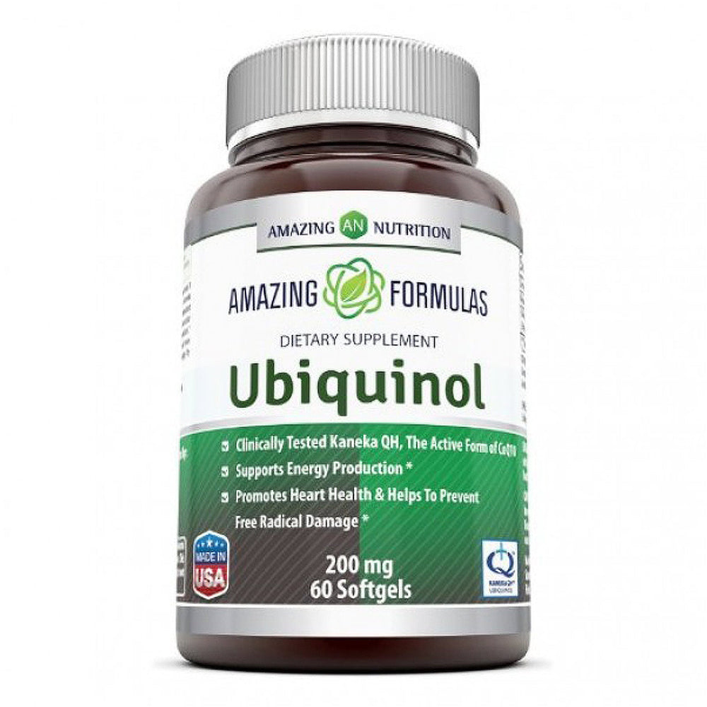 Amazing Formulas Ubiquinol 200 Mg 60 Softgels