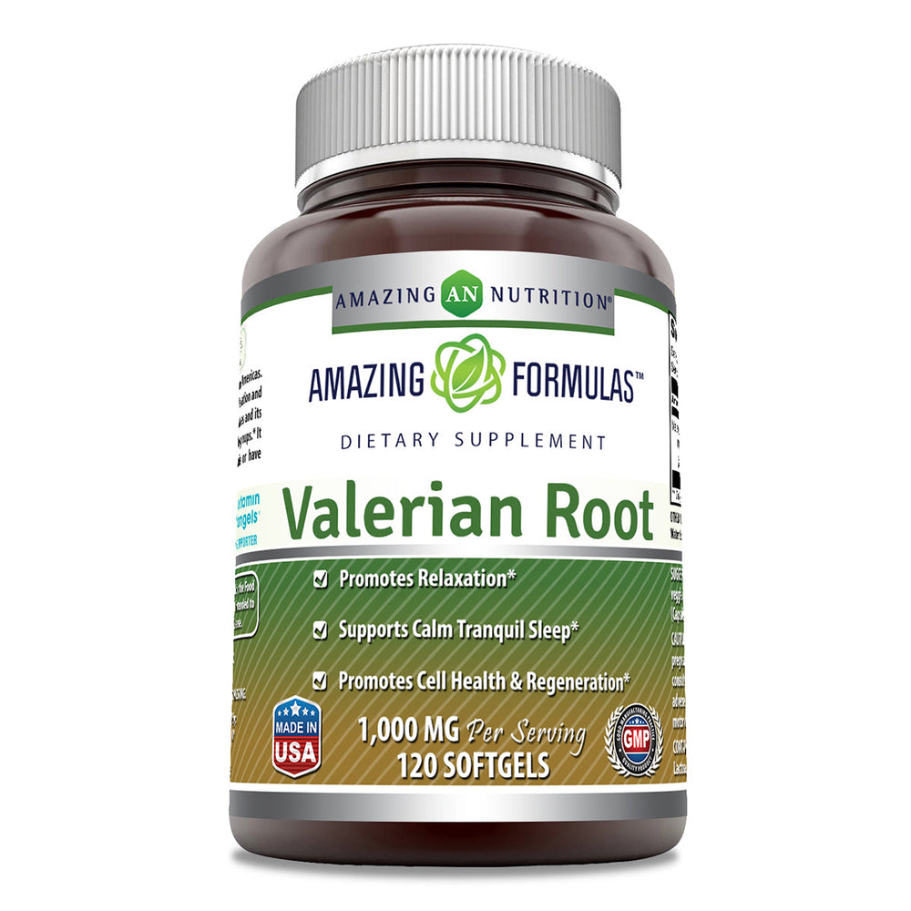 Amazing Formulas Valerian Root 1000 Mg 120 Softgels
