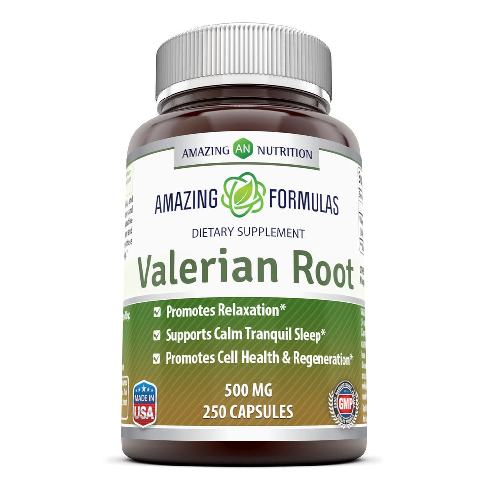 
                
                    Load image into Gallery viewer, Amazing Formulas Valerian Root 500 Mg 250 Capsules
                
            