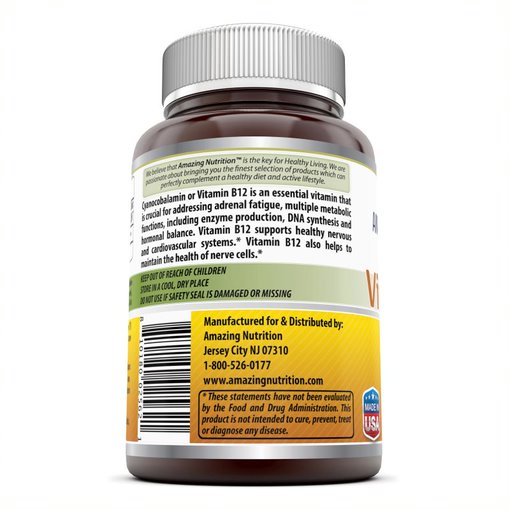 Amazing Formulas Vitamin B12 500 Mcg 200 Tablets