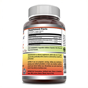 Amazing Formulas Vitamin C (Ascorbic Acid) with Rose Hips & Citrus Bioflavonoids - 1000mg 250 Vegetarian Capsules